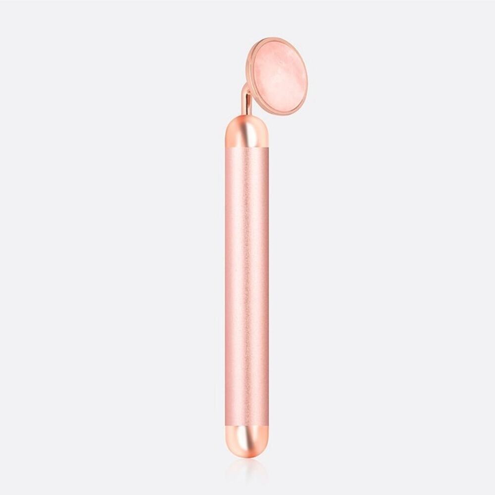 Luxe + Willow PHOENIX Rose Quartz Vibrating Facial Roller